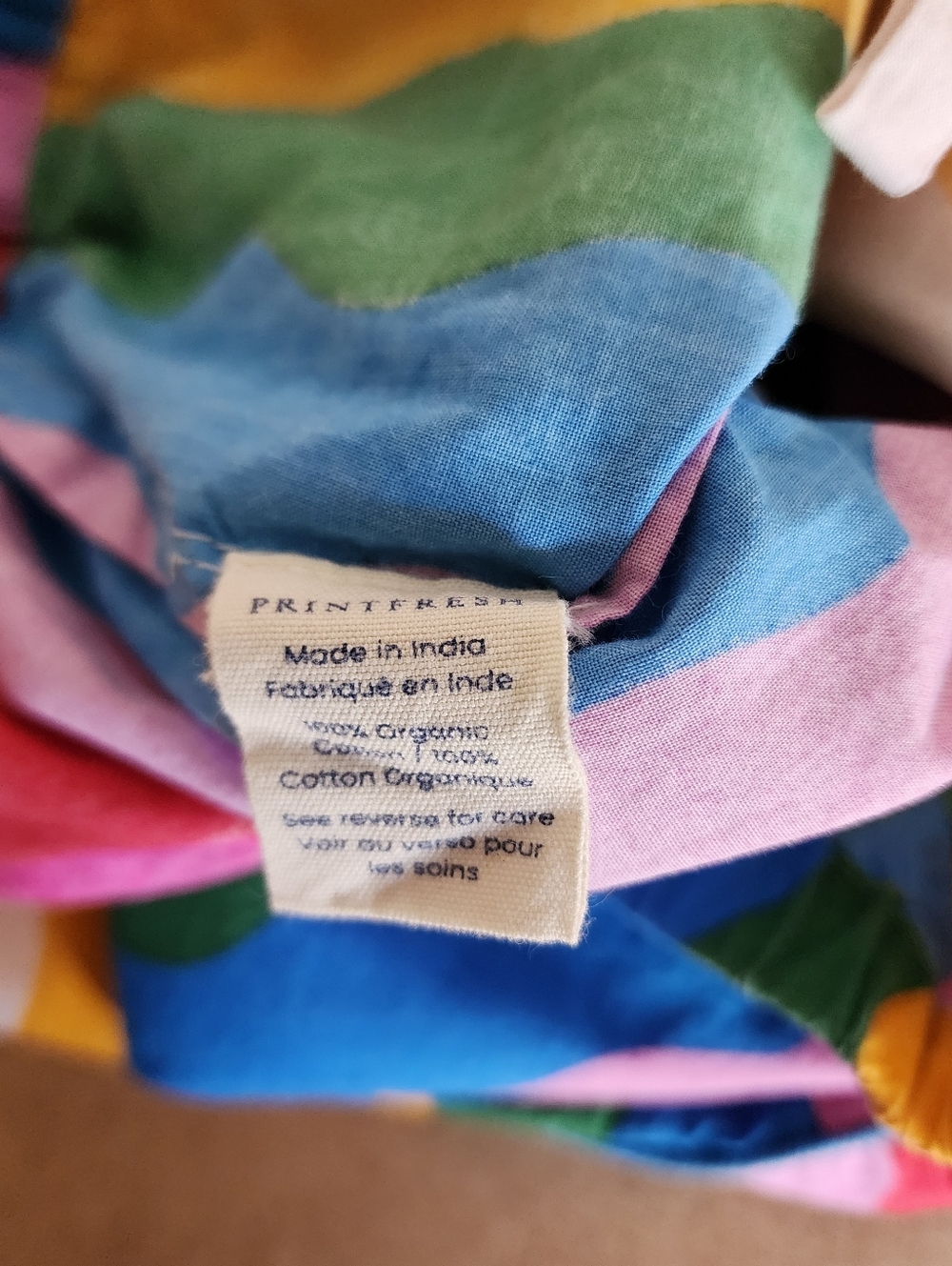 Print Fresh PJ Bundle Of 2 Bottom Short Pants PJ Multicolor Print XS 100% Cotton - Picture 15 of 15